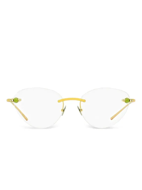 Pomellato Eyewear crystal-detail glasses