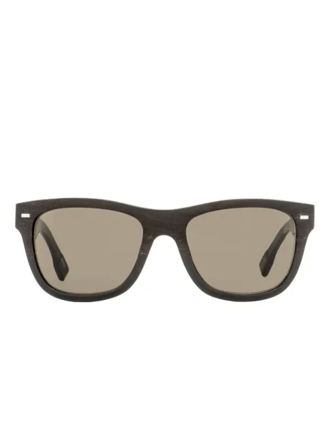 Zegna lentes de sol con armazón cuadrada