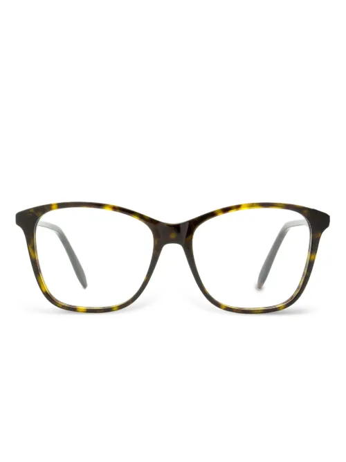 Lunettes de vue à monture carrée - Alexander McQueen Eyewear - Modalova