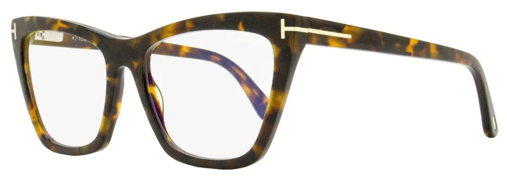 TOM FORD Eyewear Bril met cat-eye montuur Bruin