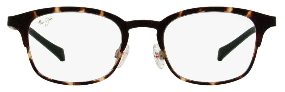 Maui Jim Rectangle-frame Glasses In Brown