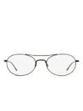 Donna Karan 1001 oval-frame glasses - Black
