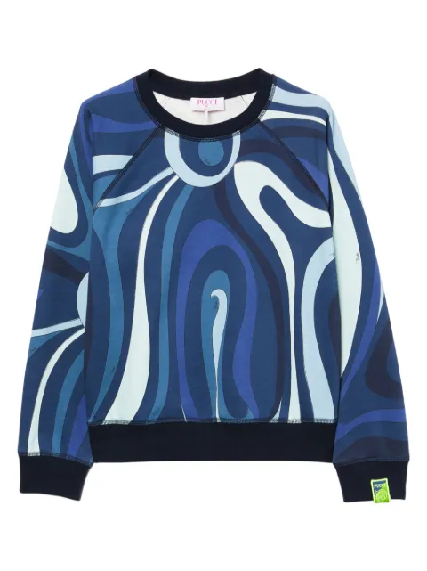 PUCCI sudadera con estampado Marmo