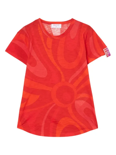 PUCCI abstract-print T-shirt 