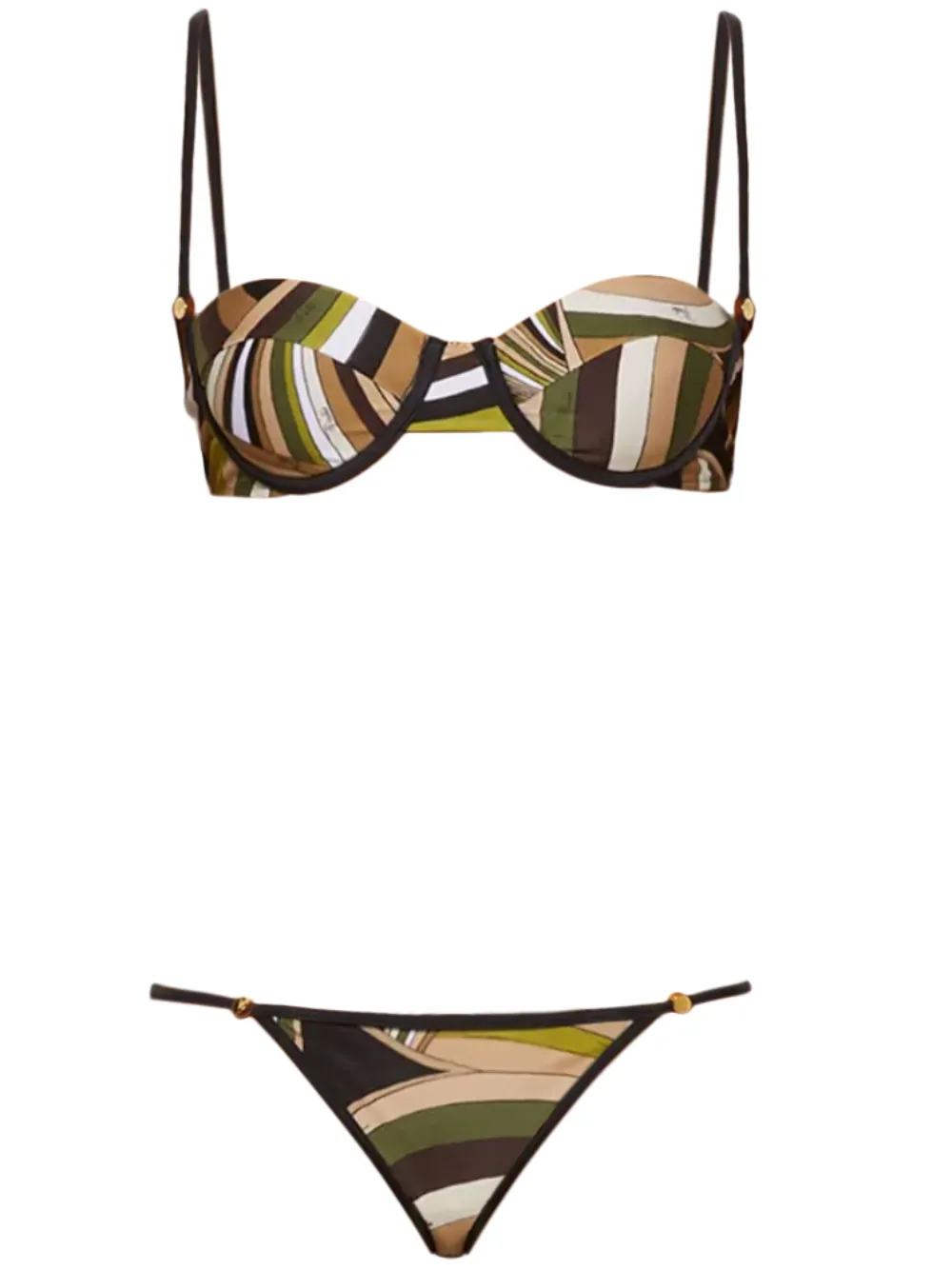 PUCCI Iride bikinitop Groen