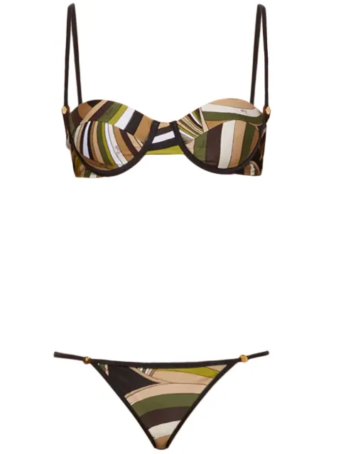 PUCCI Iride bikini top 