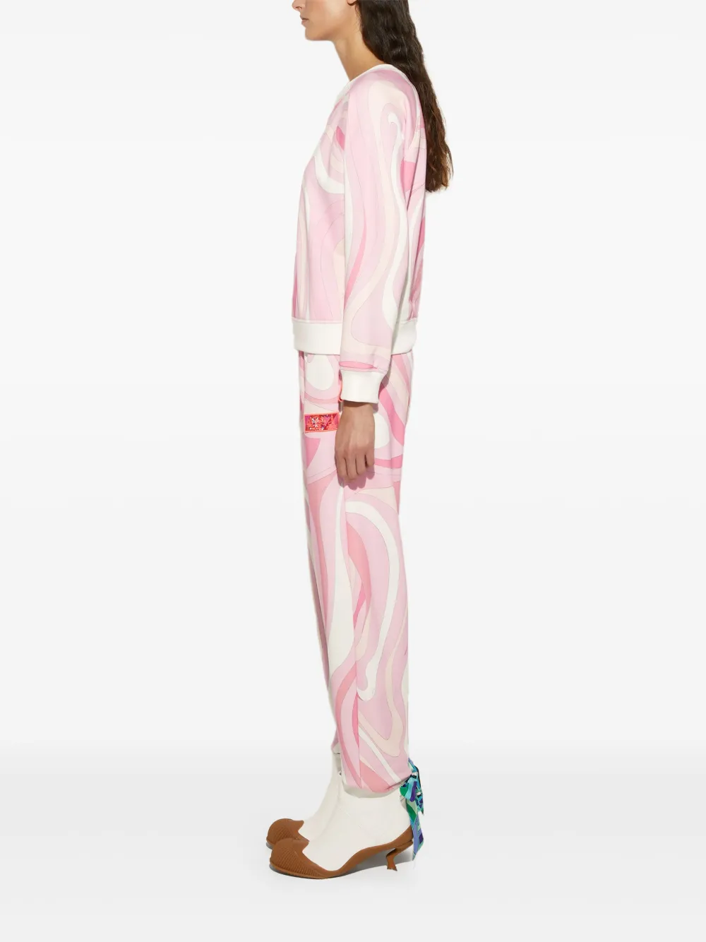 PUCCI Fleece trainingsbroek Roze