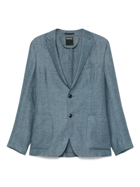 Zegna blazer entretejido