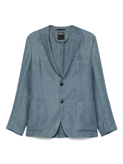 Blazer à design tissé - Zegna - Modalova
