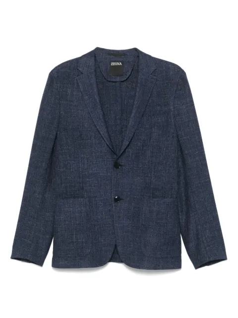 Zegna blazer entretejido