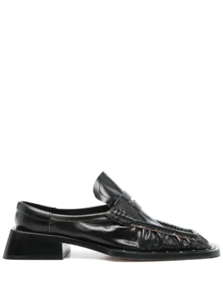 【関税込み】Miista ブラック Isla ローファー Miista 30mm Isla Loafers | Black | FARFETCH