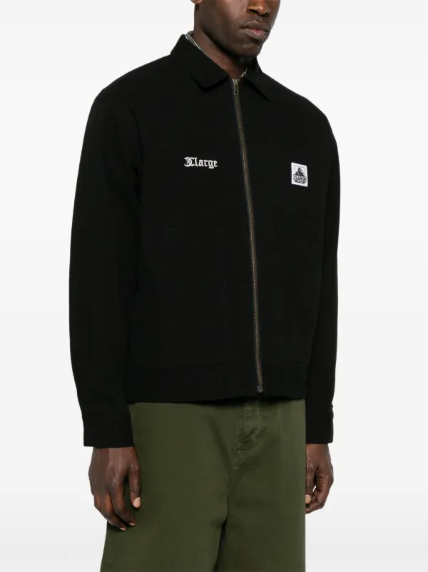 XLarge ロゴパッチ オーバーシャツ | ブラック | FARFETCH JP