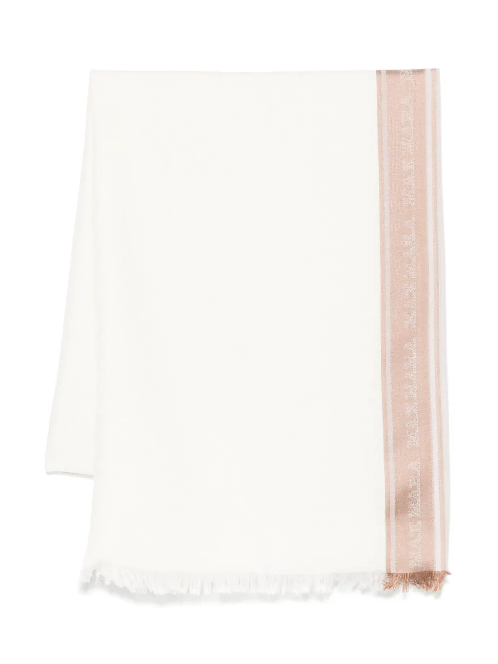 Max Mara Philippe Model Paris Fabric And Rubber Sneakers In White