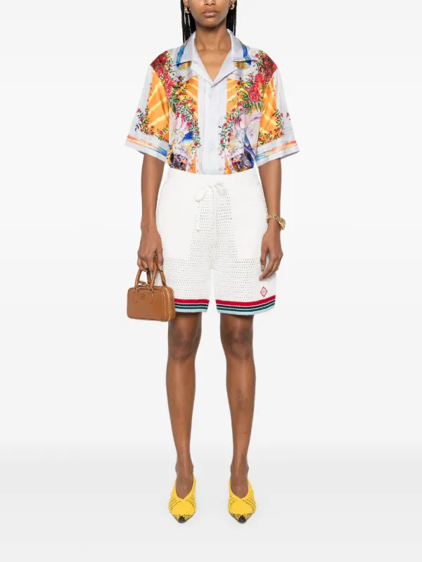 Casablanca La Tornade De Rose Shirt | Blue | FARFETCH IL