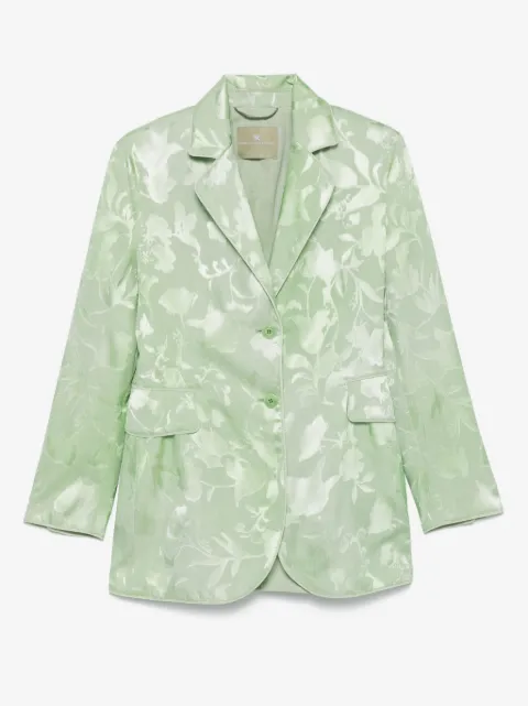 Ermanno Scervino blazer i blomstret jacquard