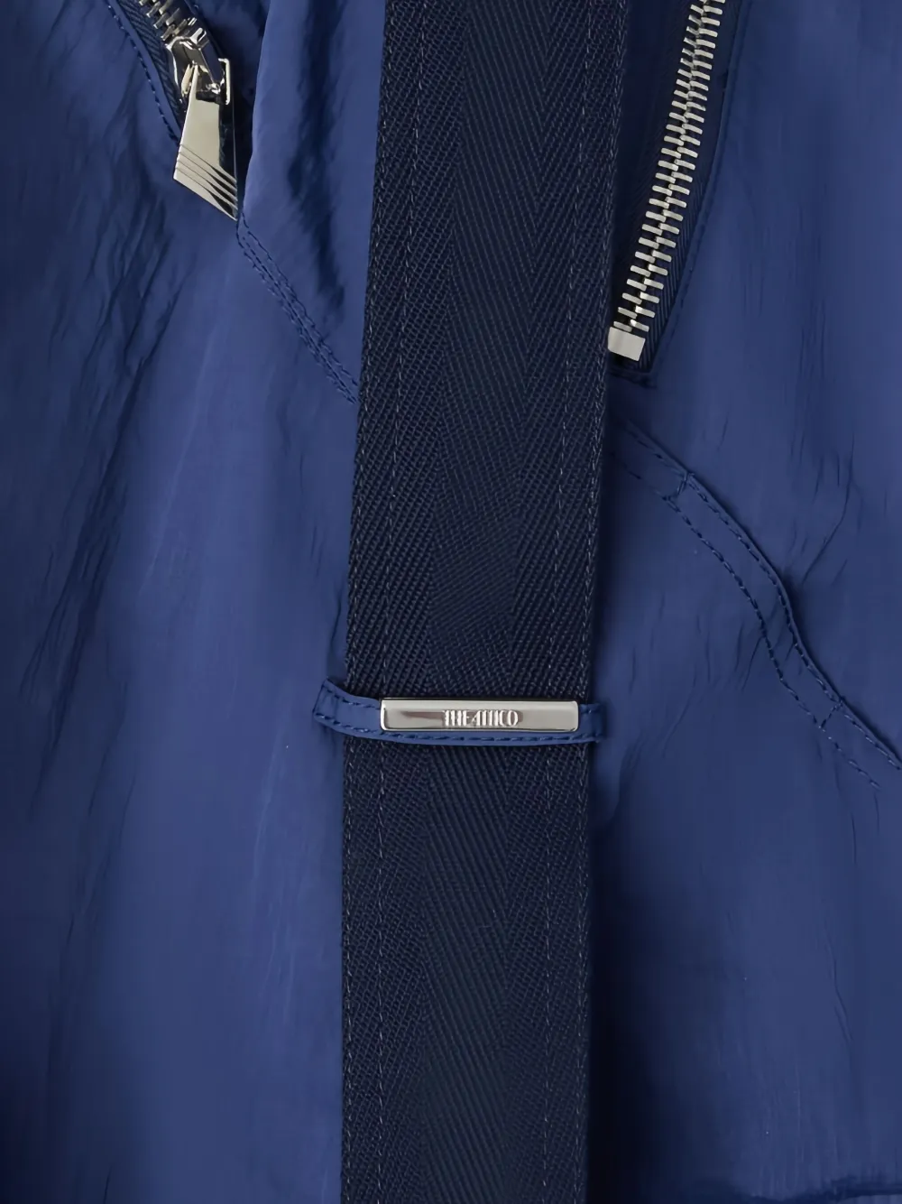 The Attico High waist broek Blauw