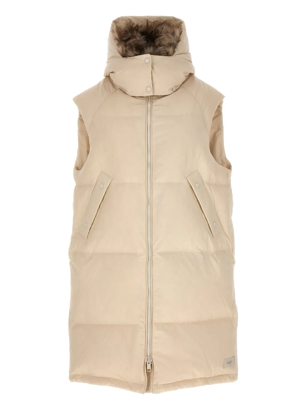 Shop Yves Salomon Quilted Gilet