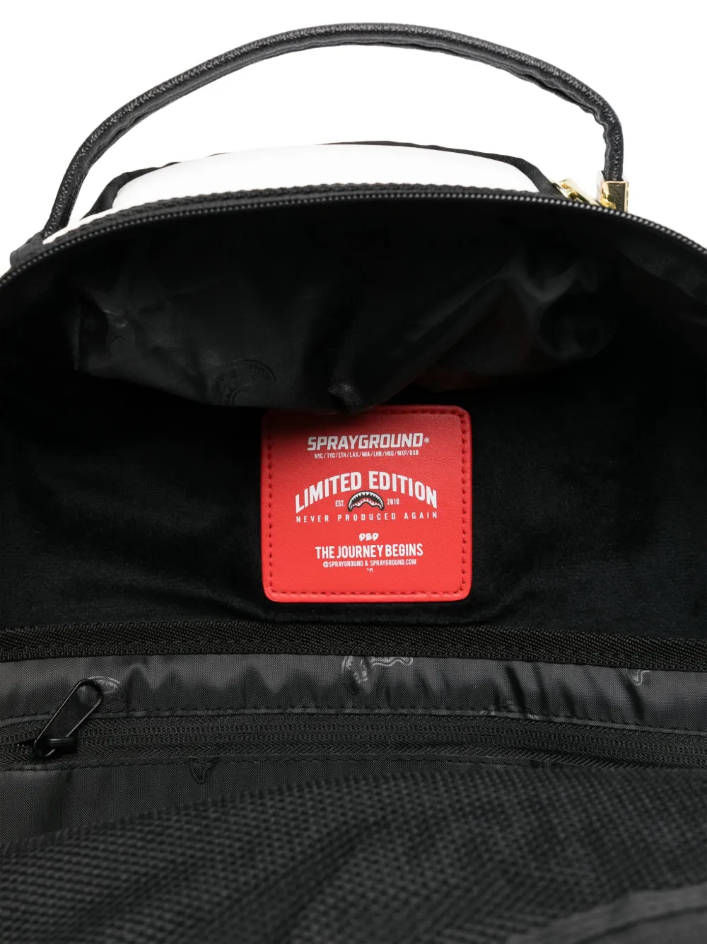 sprayground kid Paris Patch rugzak Wit