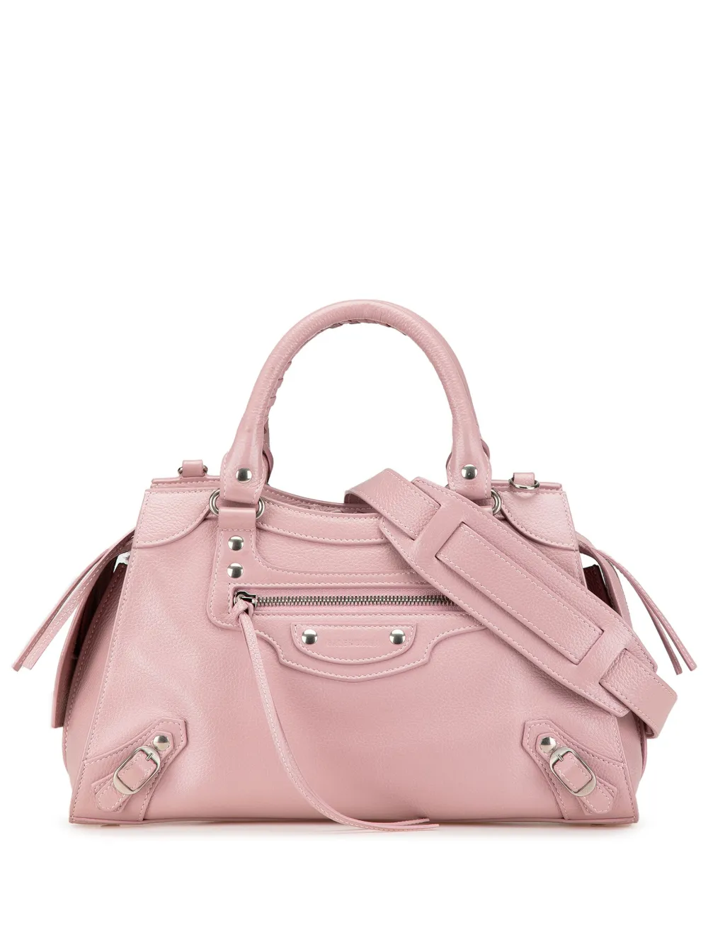2005-2024 Small Grained Calfskin Motocross Neo Classic City satchel