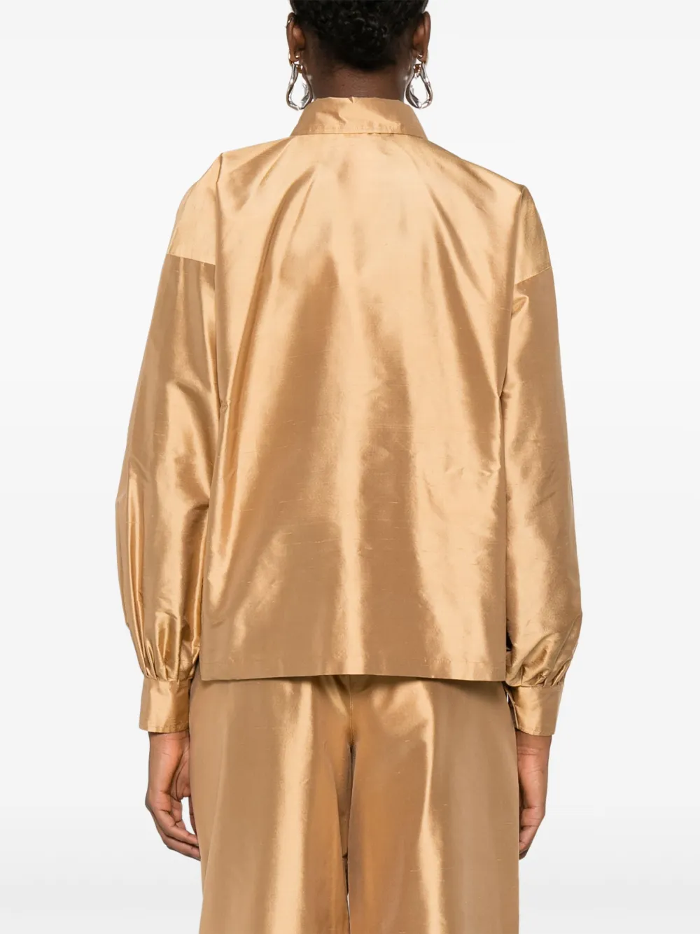 Max Mara Scalata blouse Bruin