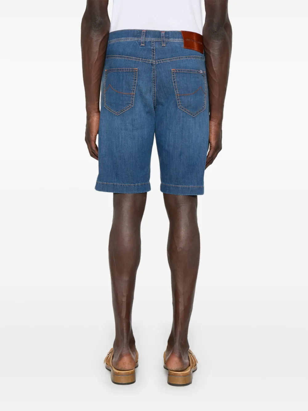 Jacob Cohën Nicolas shorts Blauw