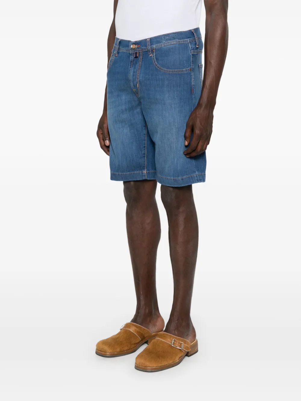 Jacob Cohën Nicolas shorts Blauw