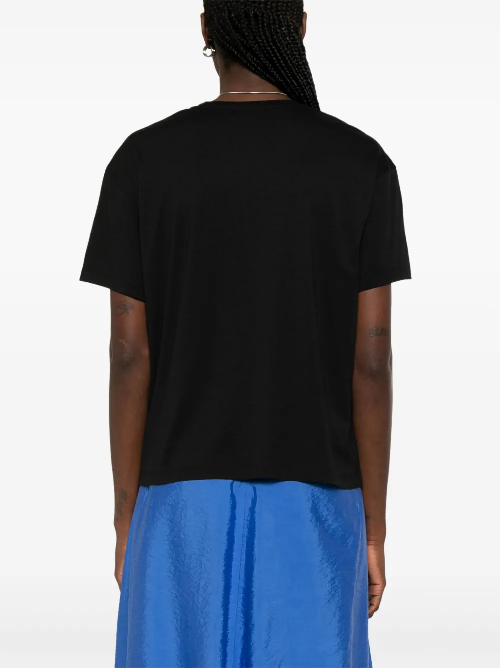 TOTEME Klassiek T-shirt Zwart