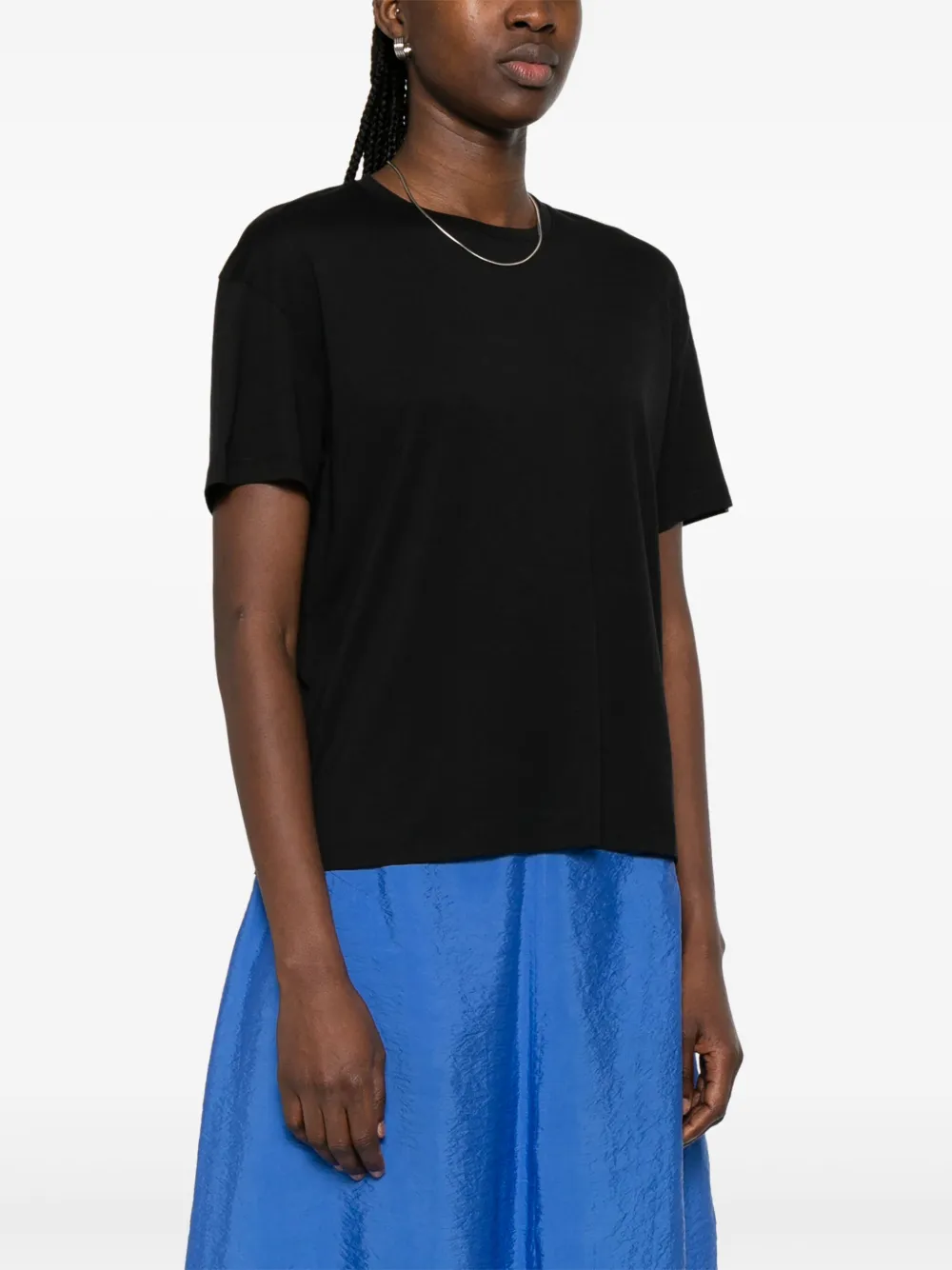 TOTEME Klassiek T-shirt Zwart