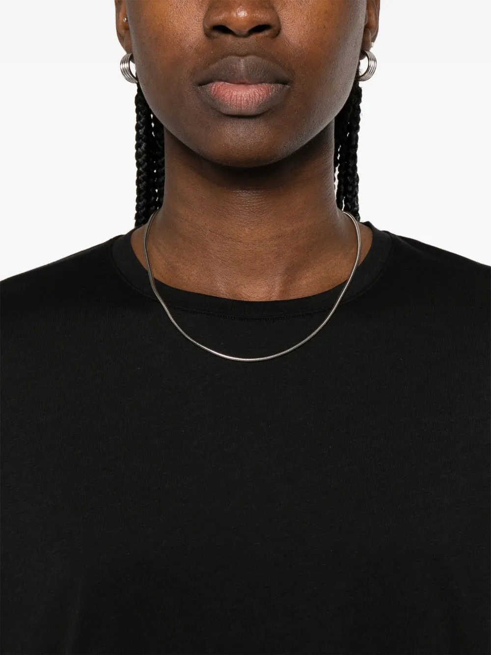 TOTEME Klassiek T-shirt Zwart
