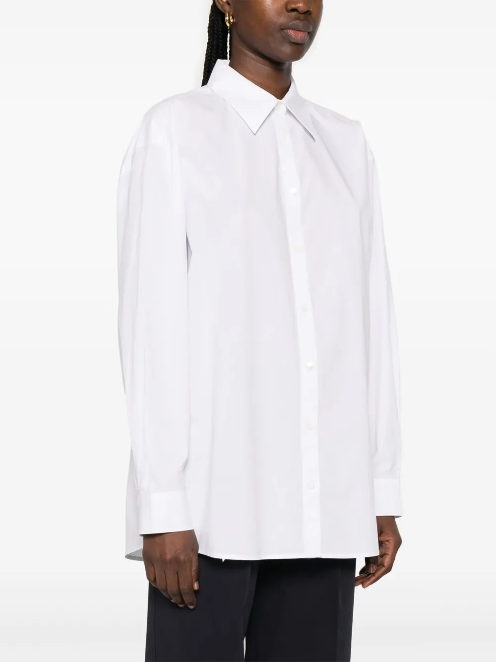 TOTEME Katoenen blouse Wit