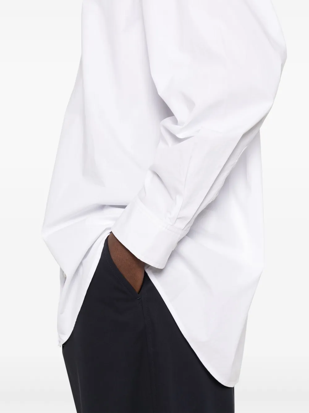 TOTEME Katoenen blouse Wit
