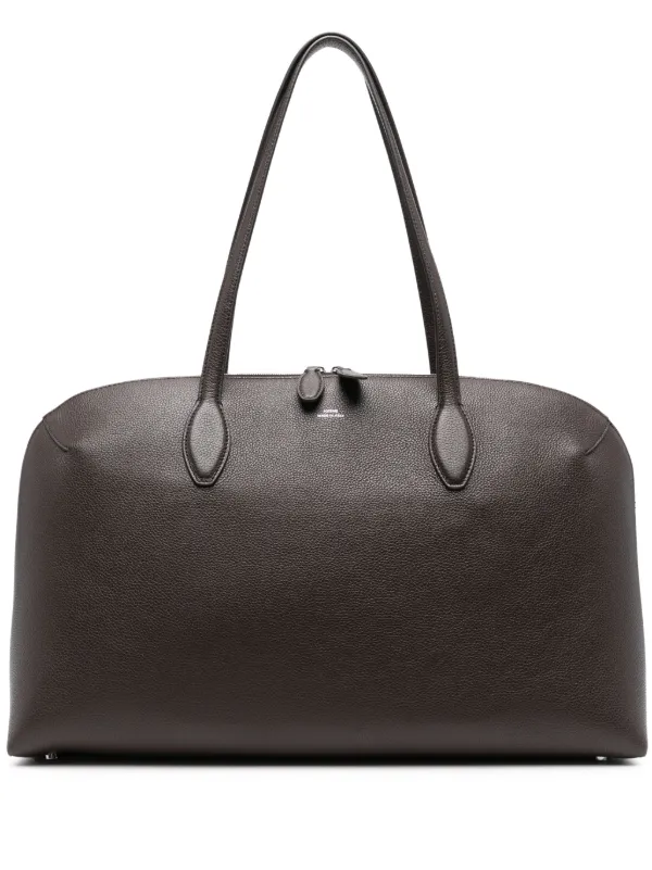 人気！TOTEME ブラウン Day グレインレザー トートバッグ TOTEME グレインレザー トートバッグ | ブラウン | FARFETCH JP