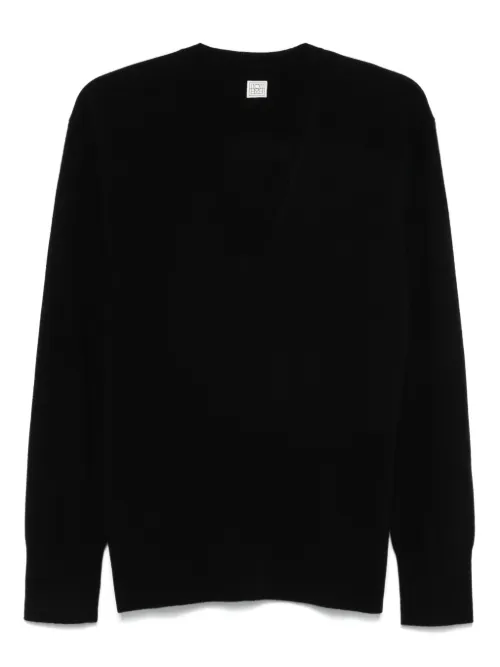 TOTEME pull en cachemire - Noir - TOTEME - Modalova