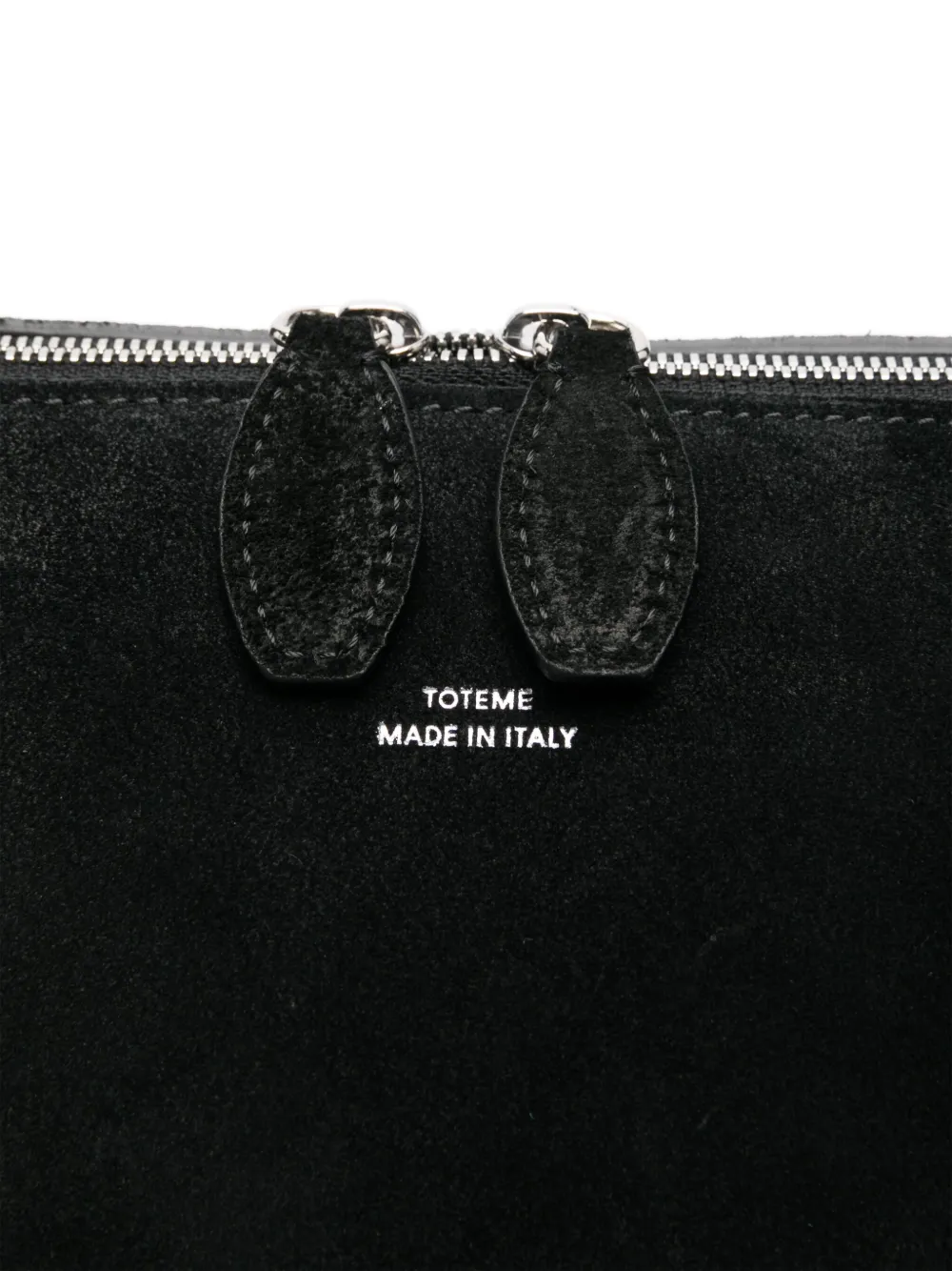 TOTEME Suède shopper Zwart