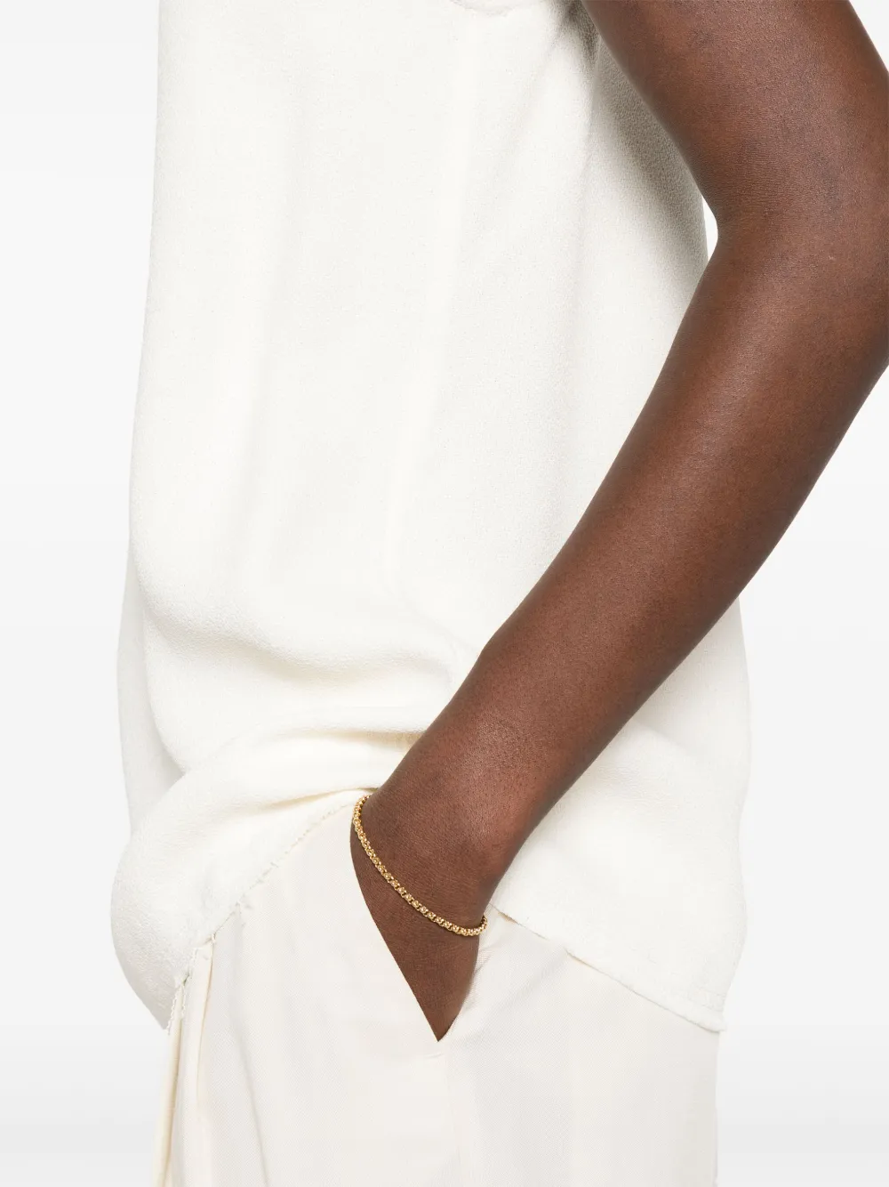 TOTEME Top met textuur Wit