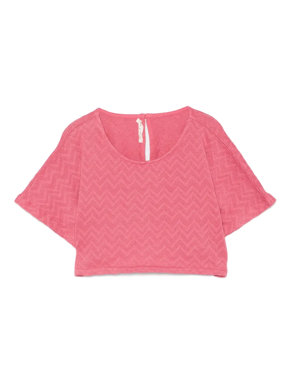 Zhoe & Tobiah pointelle top | Pink | Image 1