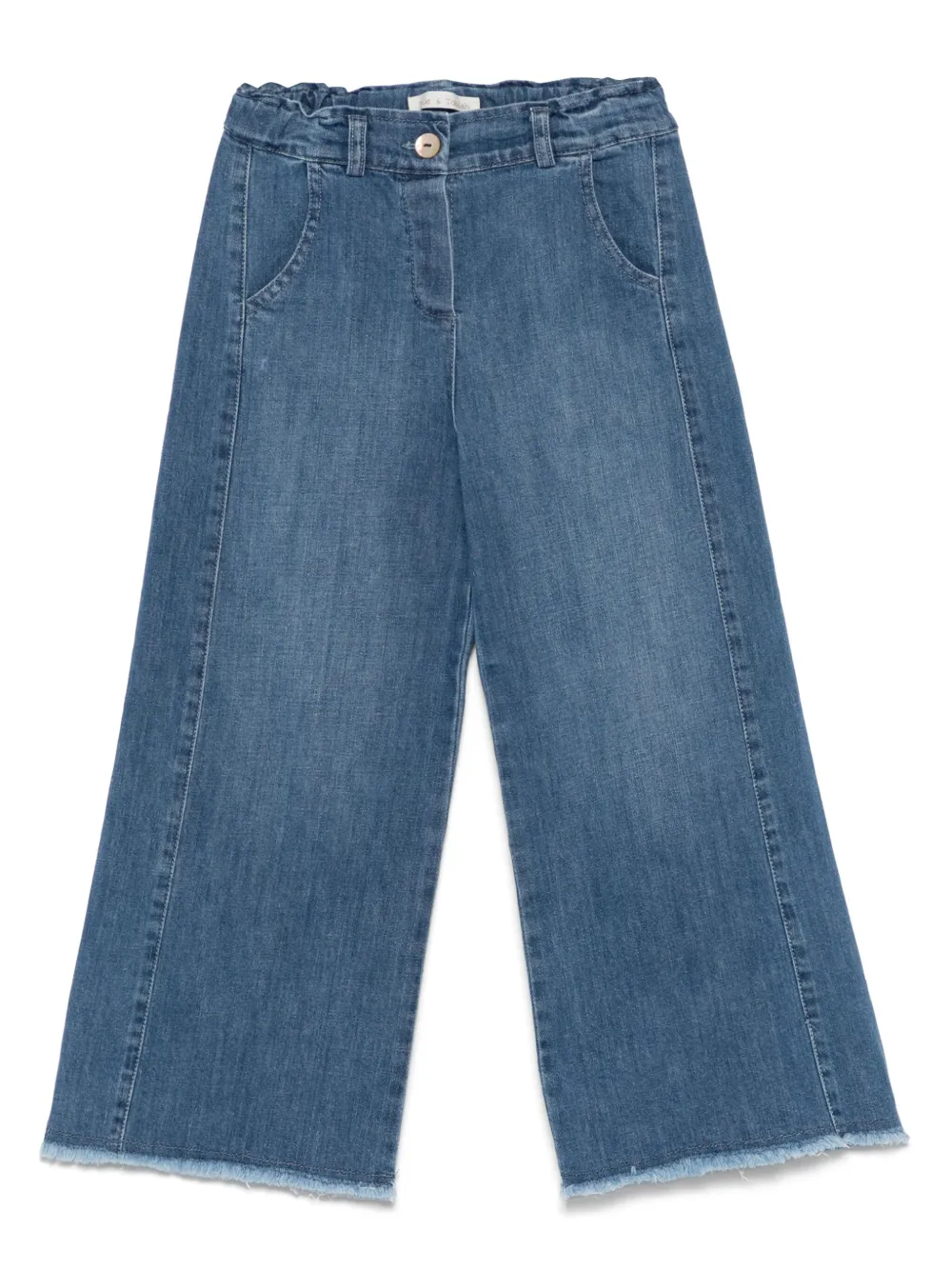 Zhoe & Tobiah elasticated-waist jeans | Blue | Image 1