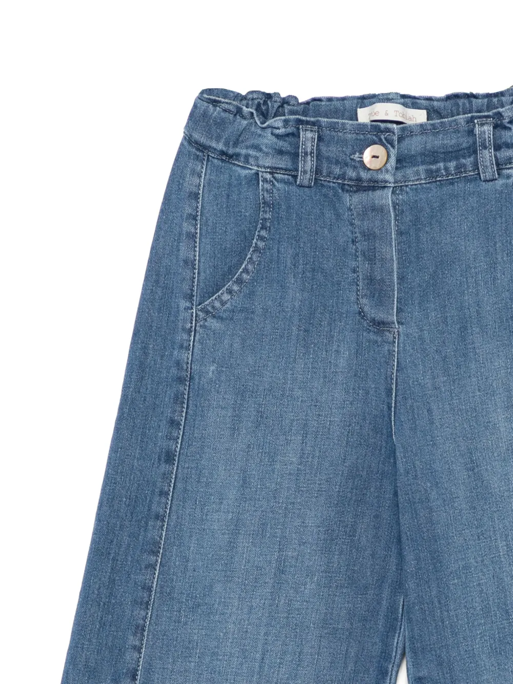 Zhoe & Tobiah Jeans met elastische taille Blauw