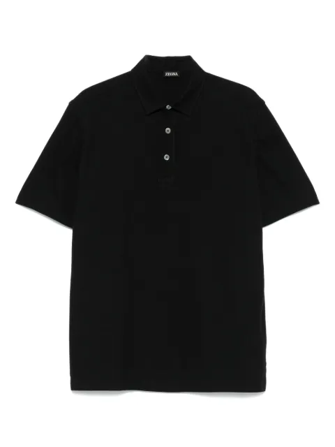 Zegna cotton polo shirt