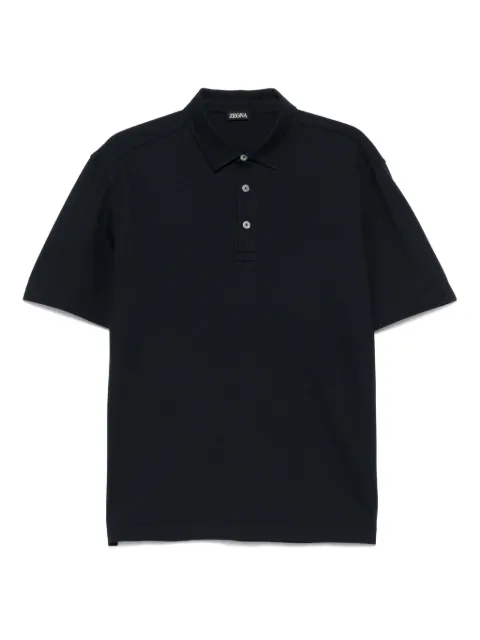 Zegna cotton polo shirt