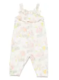Tartine Et Chocolat floral-print shorties - White