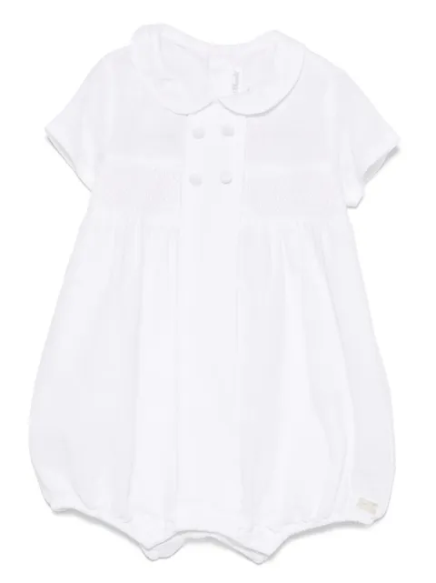 Tartine Et Chocolat shirred-panel romper