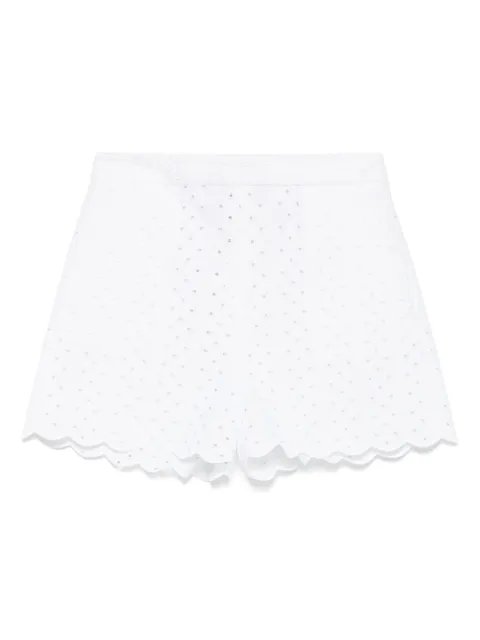 mvp wardrobe shorts con bordado inglés