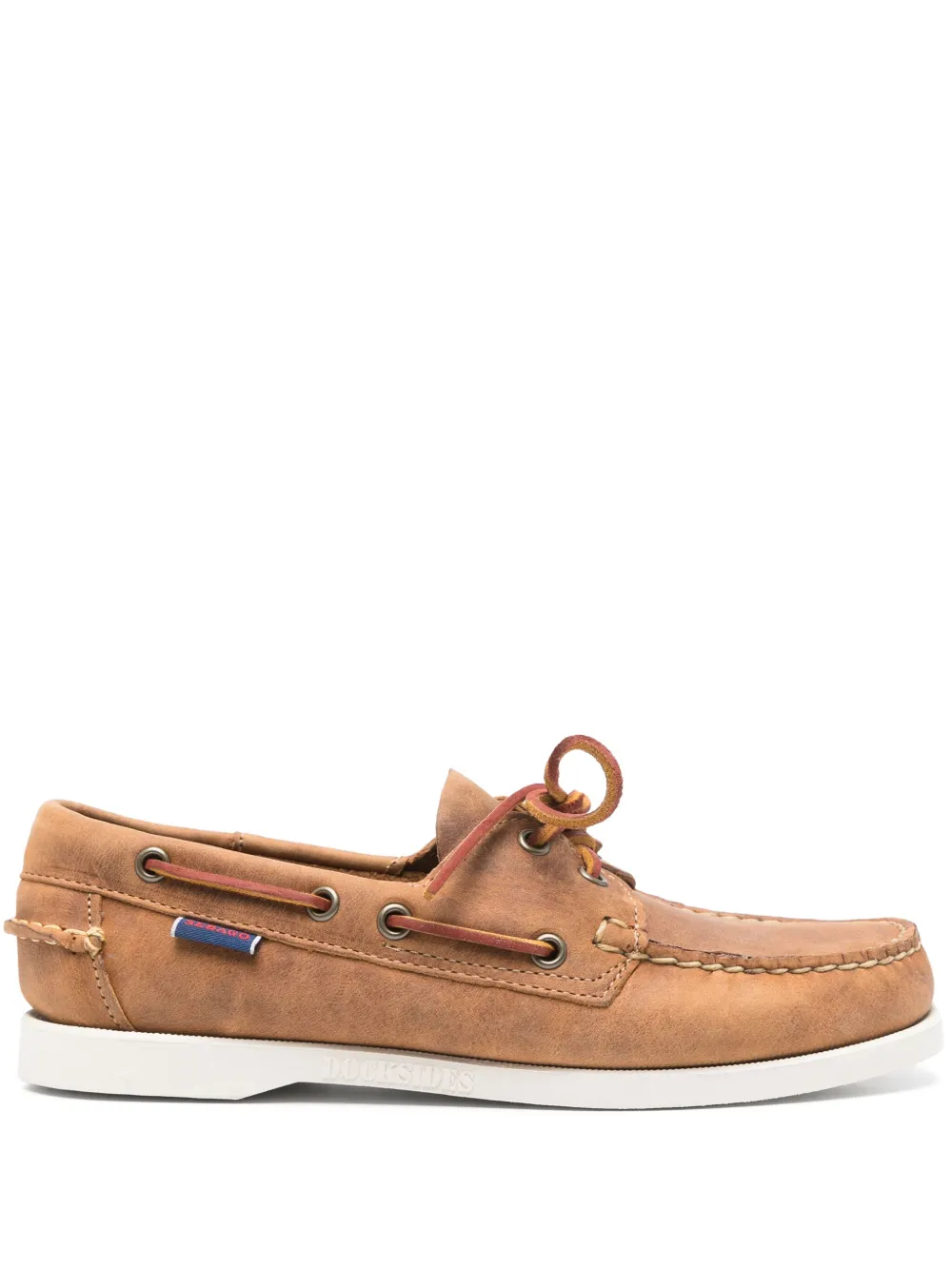 Sebago Dockside Portland Crazy boat shoes BROWN TAN