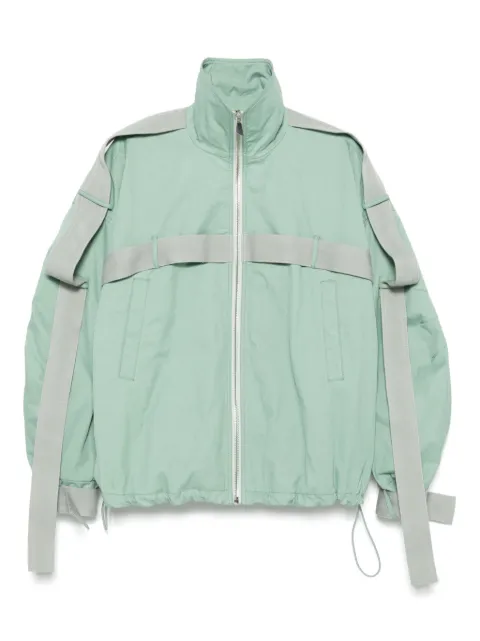 The Attico strap-detailing bomber jacket