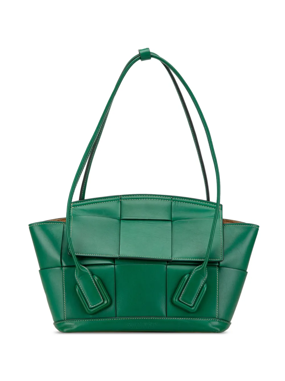 Bottega Veneta Pre-Owned 2012-2024 スモール カーフスキン マキシイントレチャート アルコ Bottega Veneta Pre-Owned 2012-2024 スモール カーフスキン マキシイントレチャート アルコ