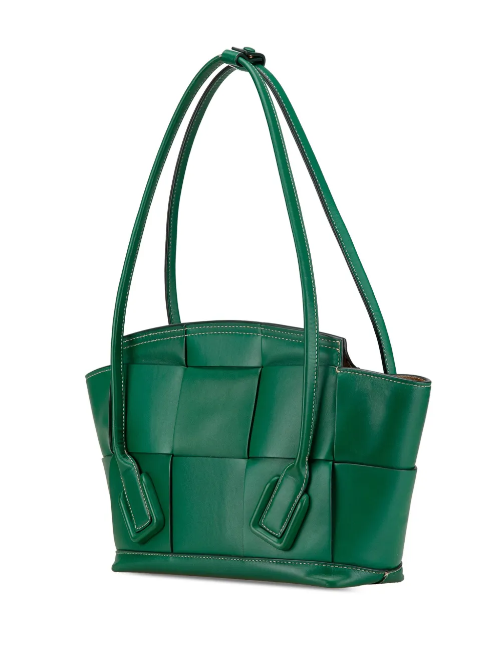 Bottega Veneta Pre-Owned 2012-2024 Small Calfskin Maxi Intrecciato Arco satchel | Pre-Owned | Image 2