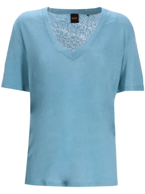 BOSS playera de lino