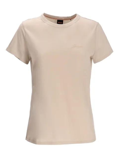 BOSS logo-embellished T-shirt