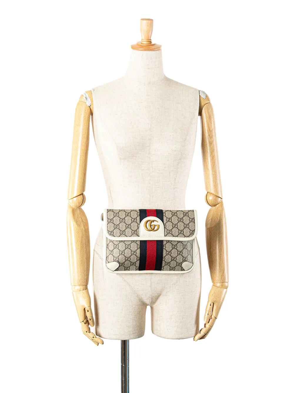 Gucci Pre-Owned Marsupio Ophidia in tessuto GG Supreme 2016 ad oggi | Image 7